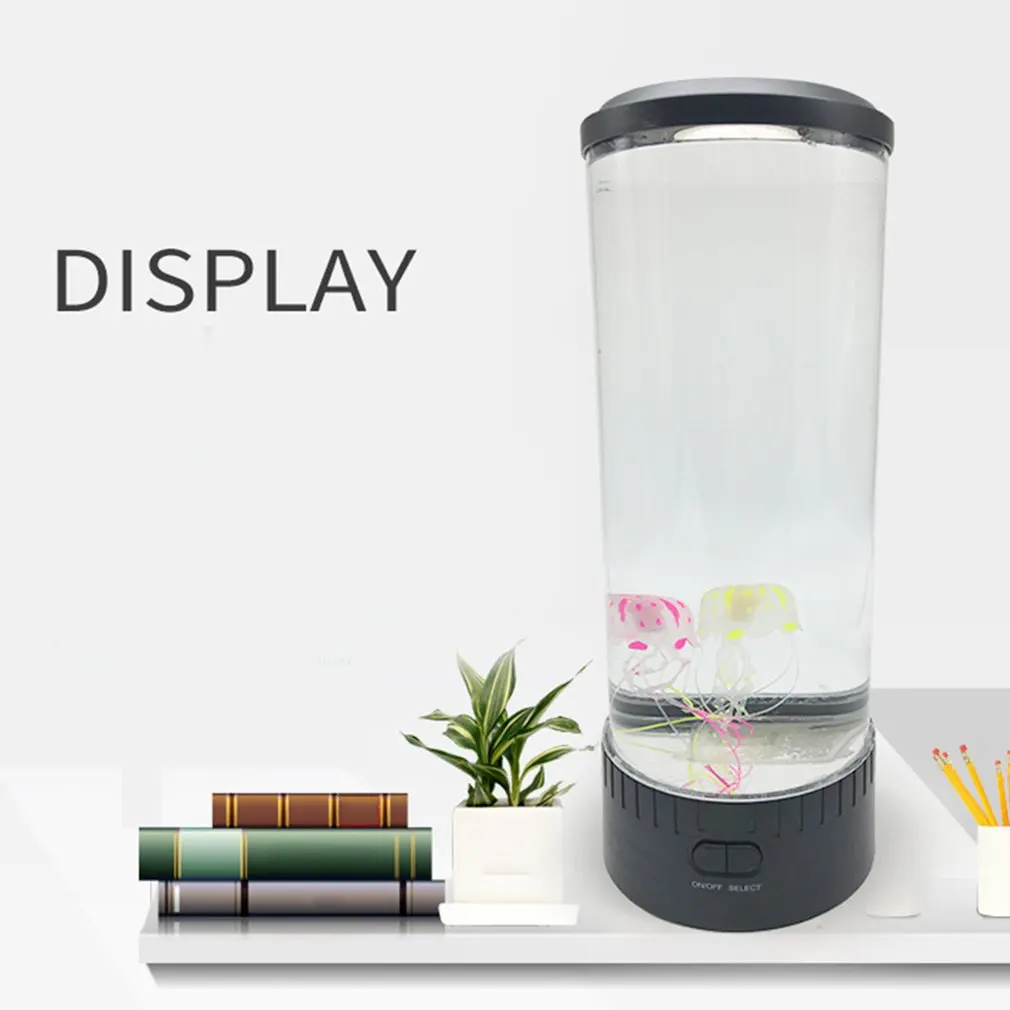 

Led Jellyfish Night Light Home Aquarium Decoration Lights Bedside Lamp Creative Atmosphere Lights Fashion Professional Beautiful