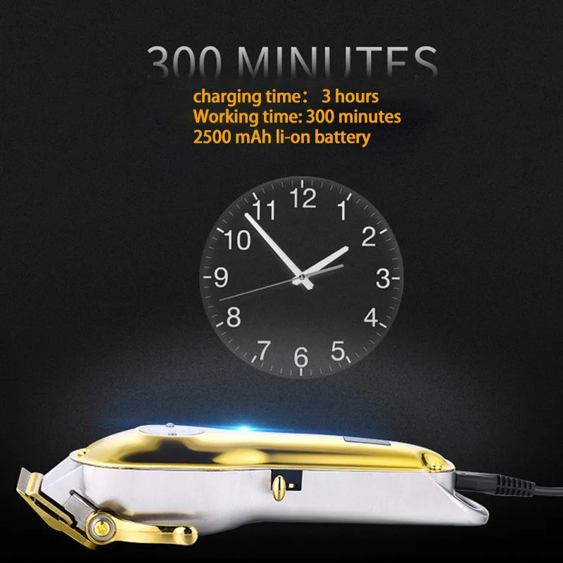 Полностью Металлическая Парикмахерская профессиональная машинка для стрижки