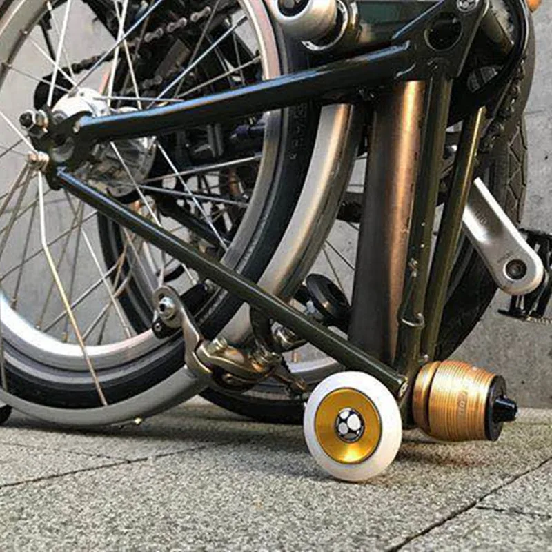 4 цветная складной велосипед из алюминиевого сплава легкое колесо COLORPLUS для brompton 1
