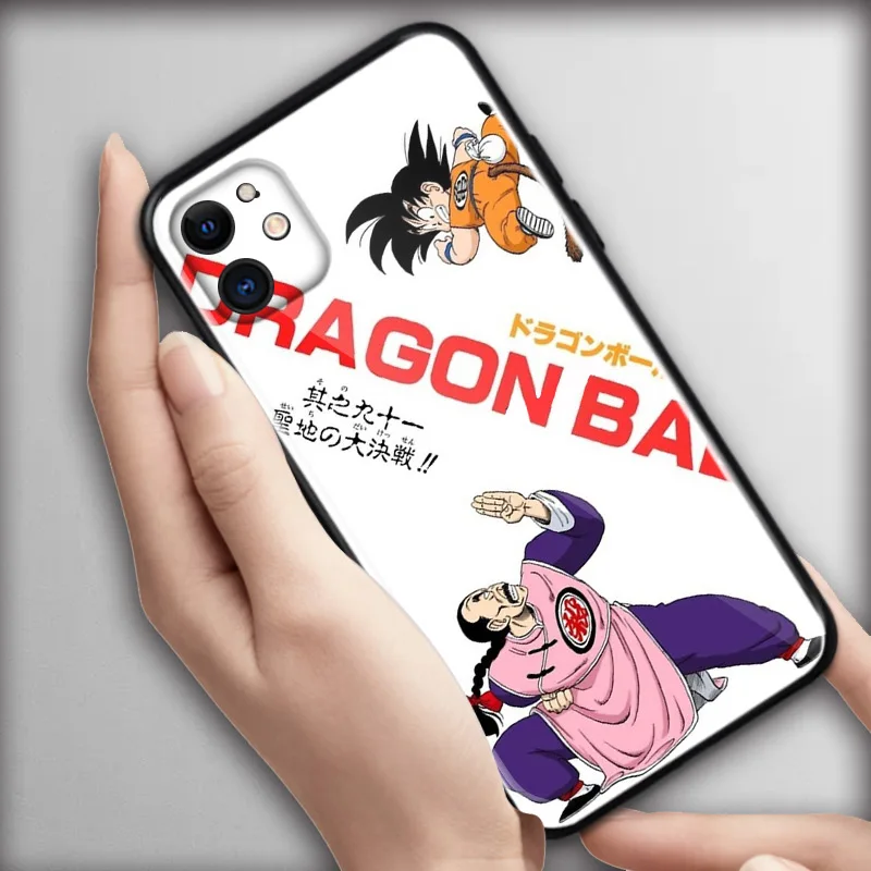 Чехол для телефона из закаленного стекла с аниме DBZ 2020 мягкий силиконовый чехол
