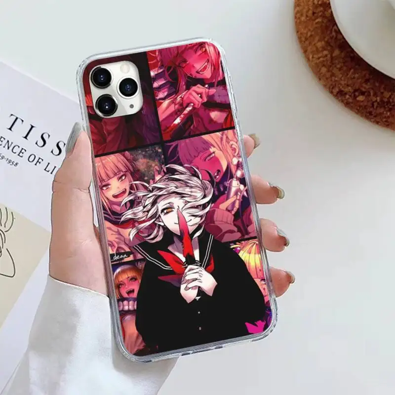 

My Hero Toga Himiko Phone Case For iphone 12 5 5s 5c se 6 6s 7 8 plus x xs xr 11 pro max mini high quality luxury funda