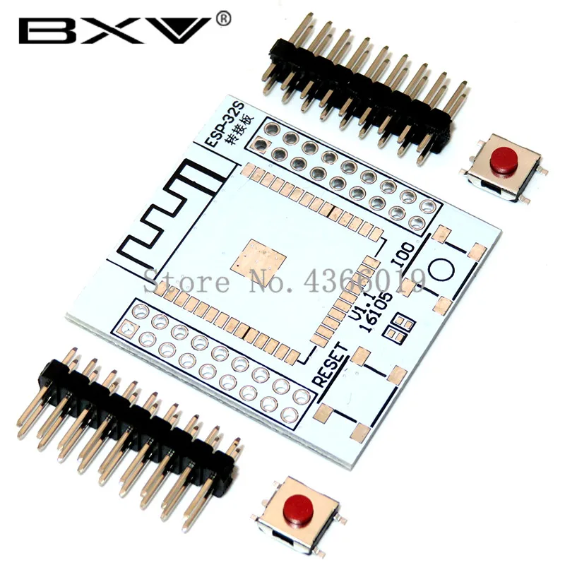 ESP32 ESP32S Wireless WIFI Bluetooth Module For Adapter Board Pinboard Convertor ESP-32 ESP-32S ESP-WROOM-32 board | Обустройство