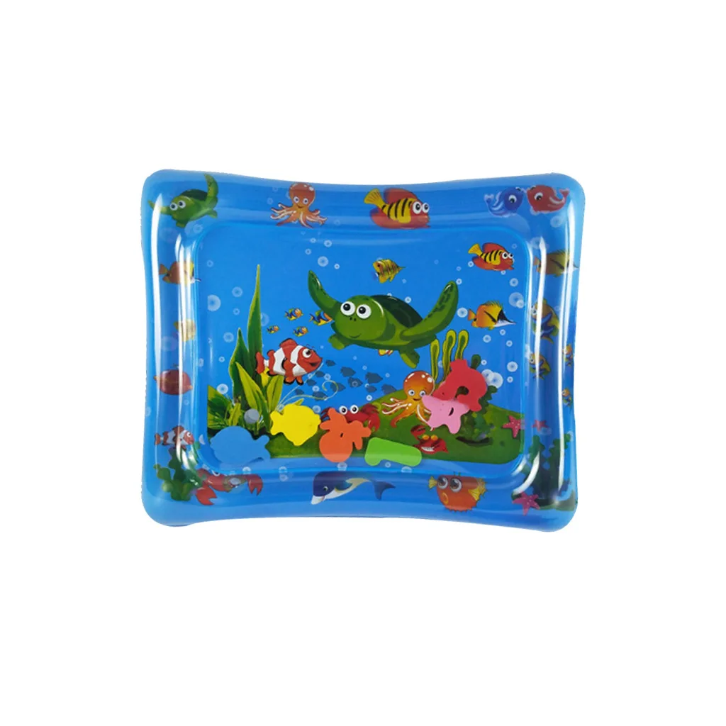 O Baby Kids Water Play Mats Inflatable Infants Tummy Time Playmat Toys Fun Activity Carpet Hand-eye Coordination Toys for Children - Цвет: O