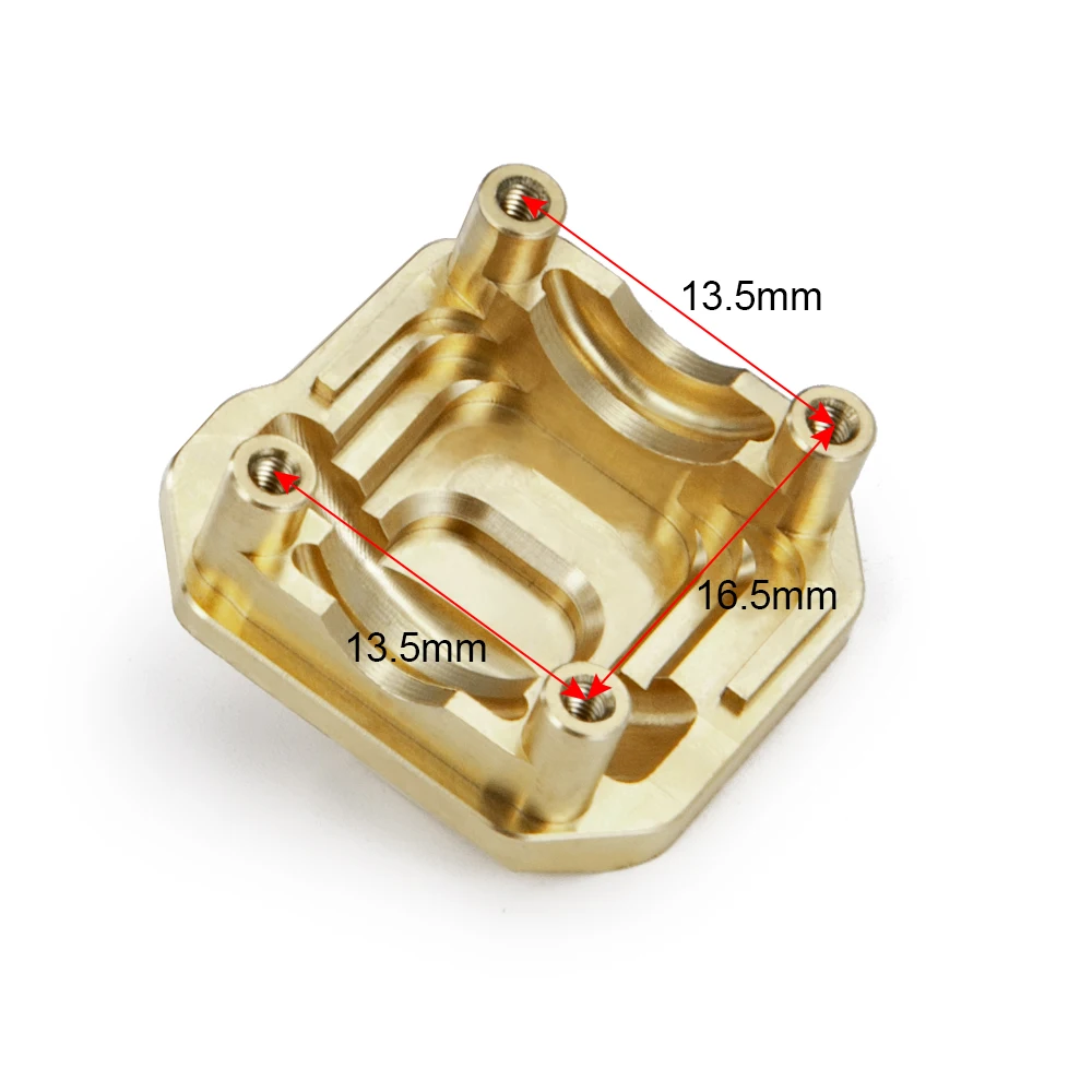 Латунная балансировочная накладка AXSPEED противовес для 1/10 Axial SCX10 II 90046 90047 90059 90060