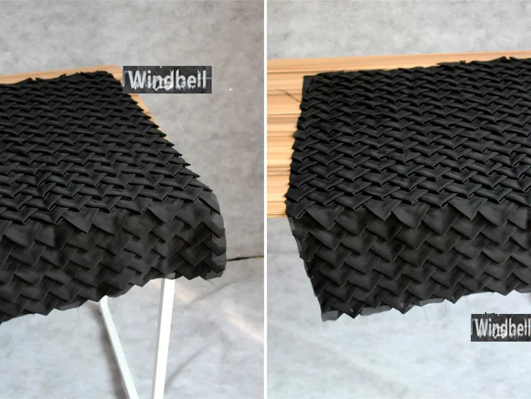 65cm 60cm 65 см* 60 см ручная работа шифоновая тканая плиссированная ткань Подушка Одежда дизайнерская ткань - Цвет: 65cm 60cm