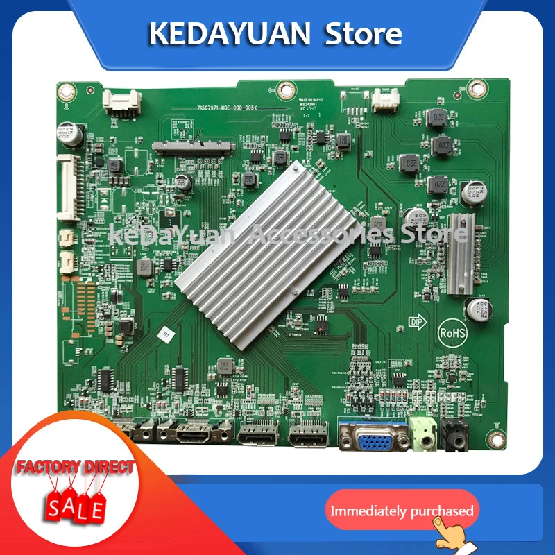 

free shipping 100% test working for BDM4350 motherboard 715G7971-M0E-000-005K screen TPT430U3-EQYSHM.G
