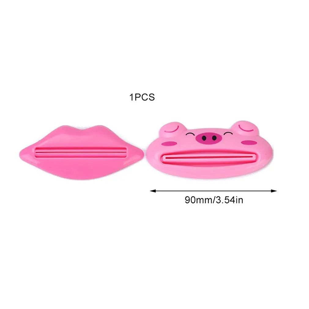 

Animal Easy Toothpaste Dispenser Plastic Tooth Paste Tube Squeezer Useful Toothpaste Rolling Holder For Home Bathroom