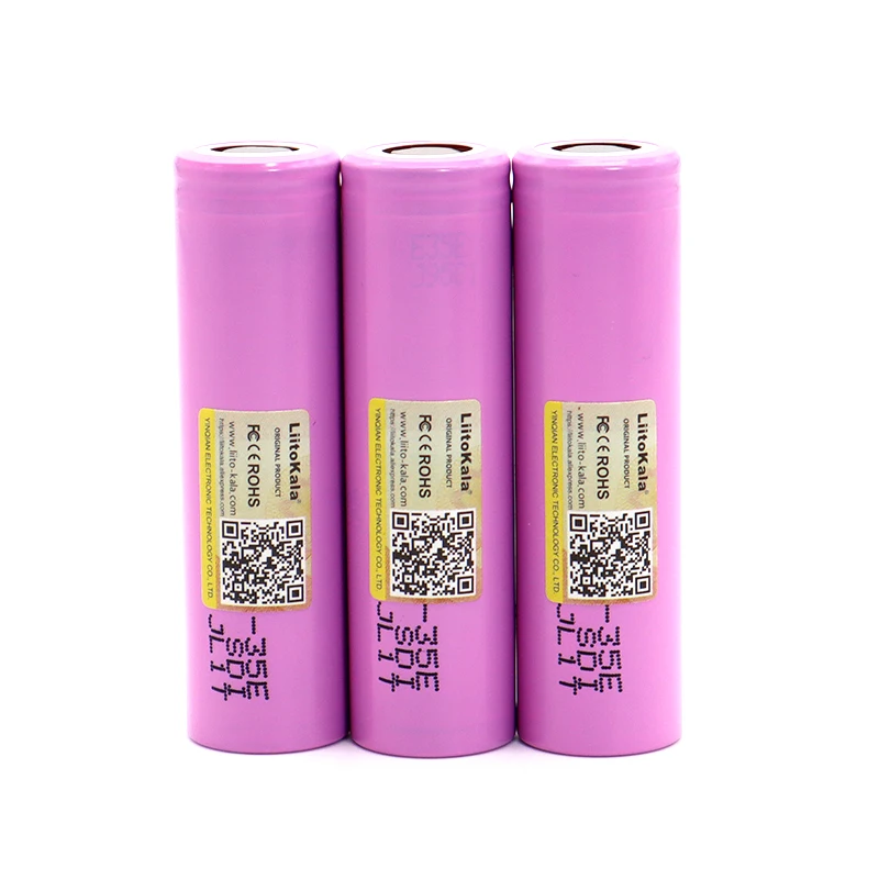 Liitokala nowa oryginalna INR18650-35E 3.7V 3500mAh Max 13A rozładowanie akumulatora na zasilanie mobilne, baterie latarki 6 Liitokala nowa oryginalna INR18650-35E 3.7V 3500mAh Max 13A rozładowanie akumulatora na zasilanie mobilne, baterie latarki 6