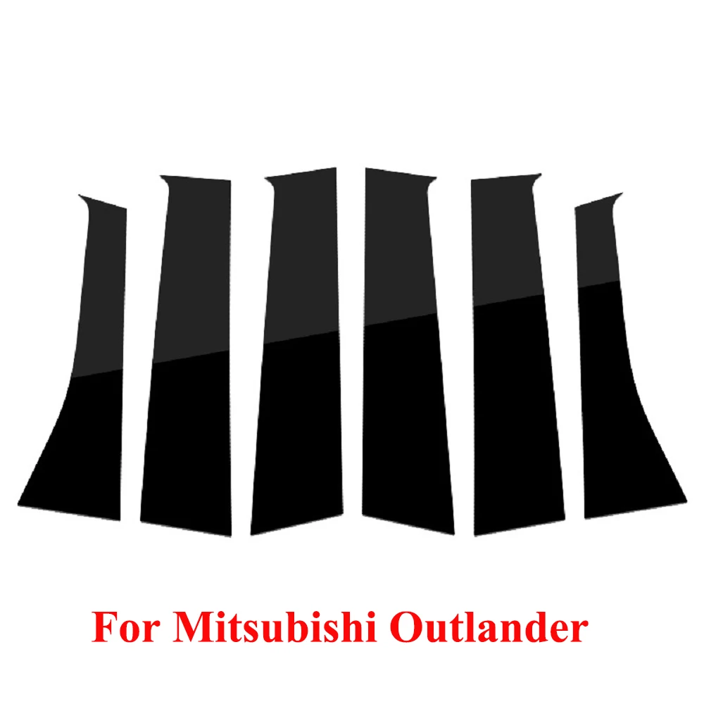 6 шт./компл. наклейка для отделки окон автомобиля внешняя декоративная пленка