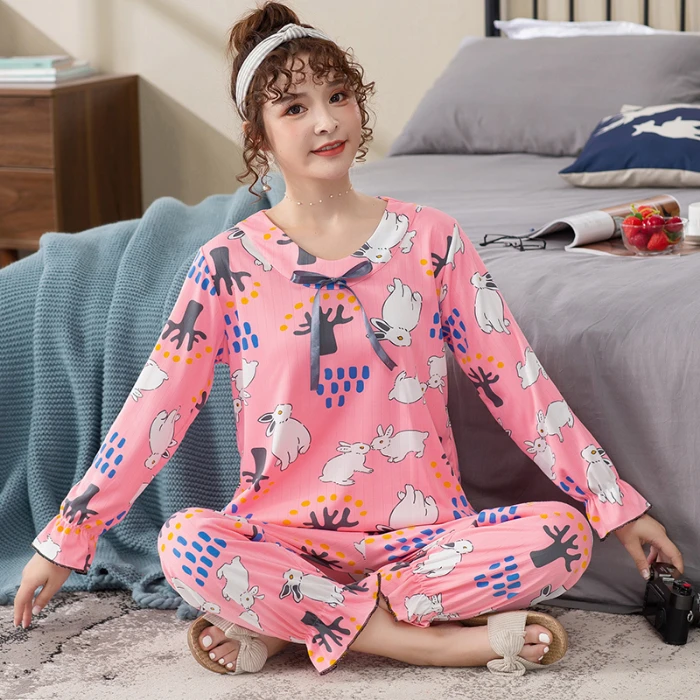 Женская одежда для сна модель сезона осень зима 2019 года удобная Милая Тонкая