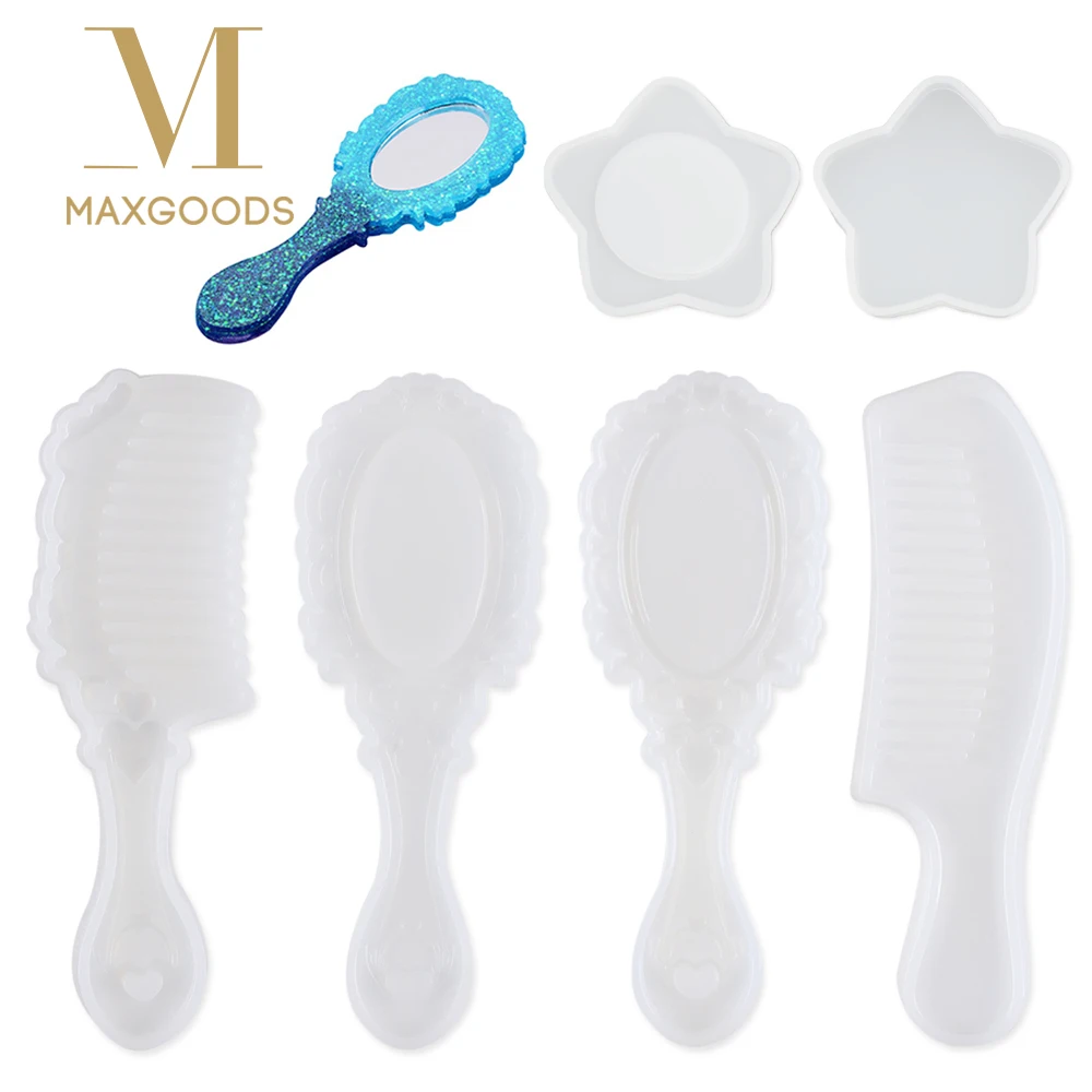 3D Силиконовая полимерная расческа форма для самостоятельного удаления клея