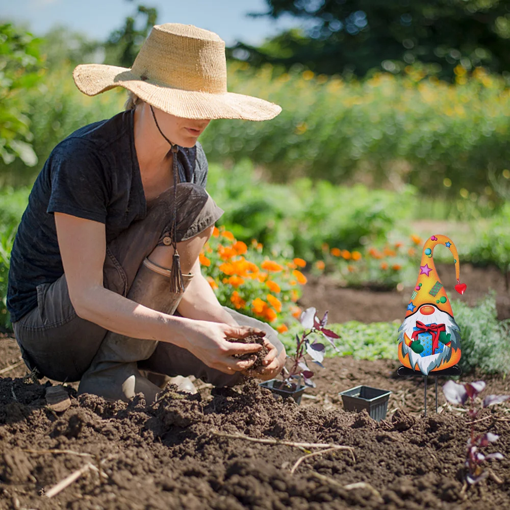 

1pc Outdoor Scene Decor Creative Dwarf Modeling Inserting Ornament Scene Decor