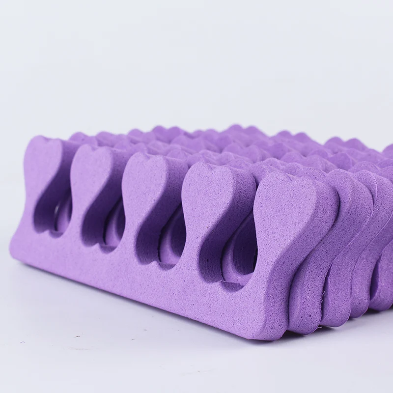 Сепаратор для пальцев из пены 6 шт. губка разделитель ног мягкая красота маникюр