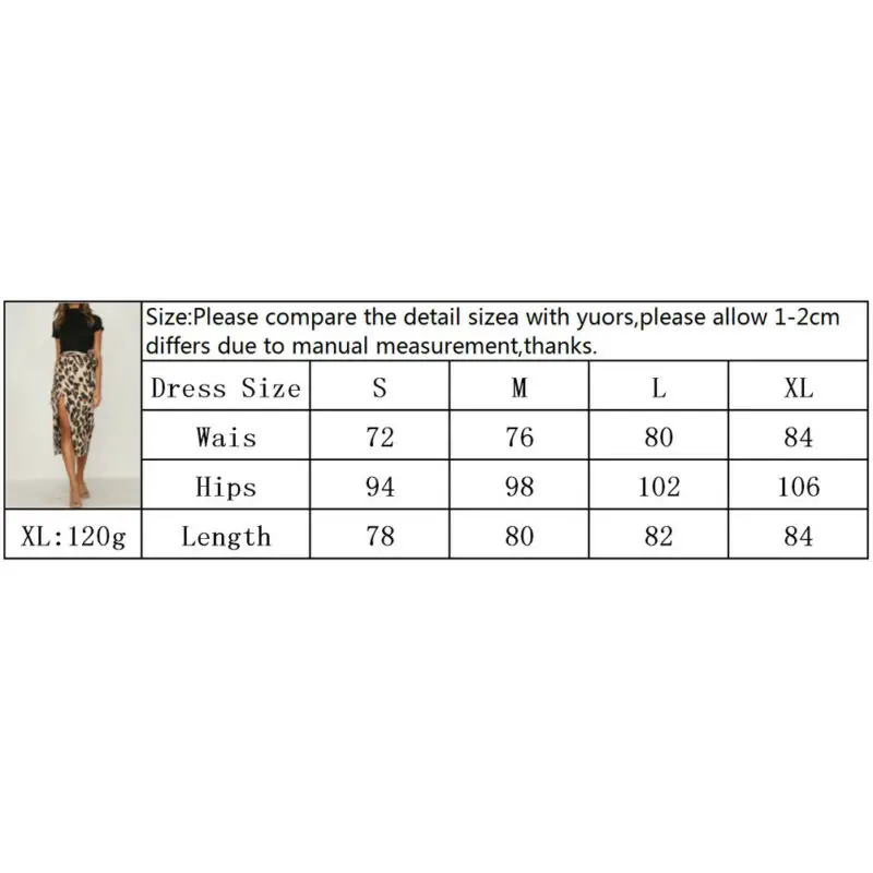 Модная женская юбка с леопардовым принтом Женская высокой талией на шнуровке