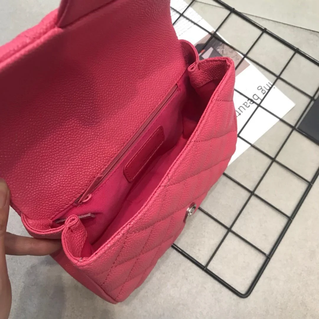 

High-quality Diamond Embroidery Thread Nice Bag Female New Trendy Wild Chain Small Square Net Red Beautiful Fashion Messenger
