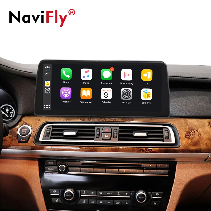 NaviFly 10 25 &quot12 3" HD1920 * 720 4G Android автомобильный dvd мультимедийный плеер GPS для BMW 7