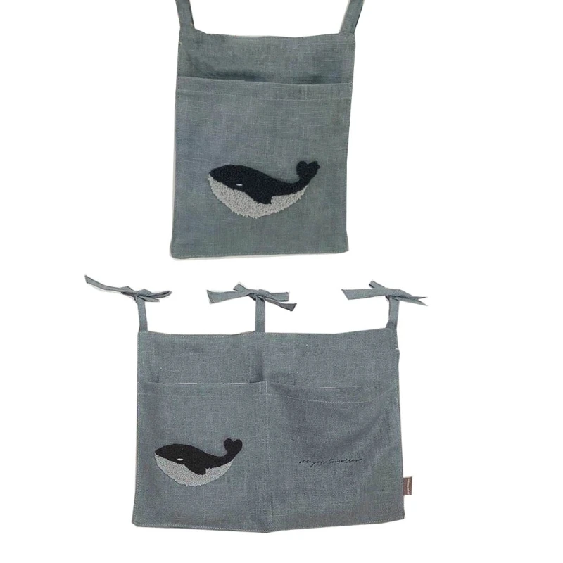 

Baby Crib Hanging Bag Cot Bed Toys Diaper Storage Organizer Nappy Holder Pocket for Infant