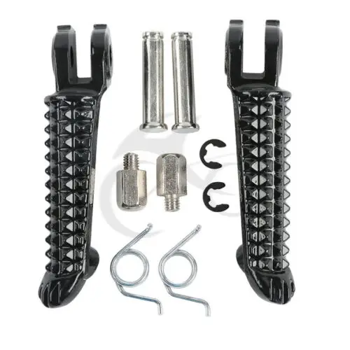 Motorcycle Front Rider Footrests Foot Pegs Bracket For YAMAHA YZF R1 YZF-R1 YZFR1 2007-2008 | Автомобили и мотоциклы