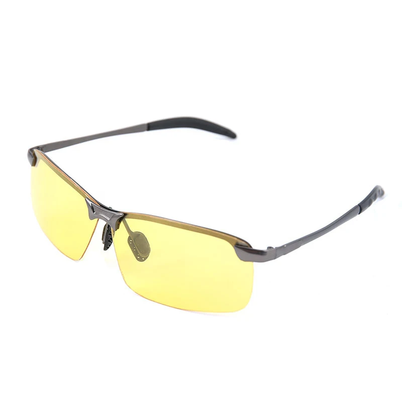 

2019 New Men's Polarized Sunglasses Fashion Quality Driving Change Color Lens Metal Alloy Glasses Outdoor Sports Male Eyewear
