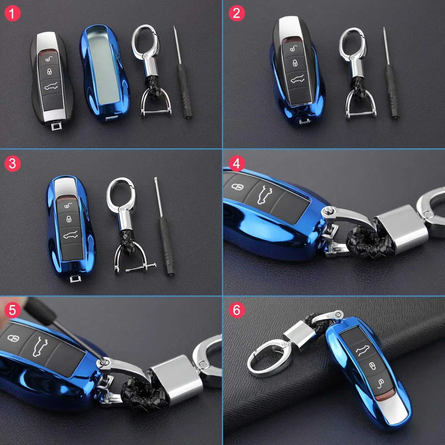 Брелок цепочка для автомобильного ключа чехол держатель кольцо брелок