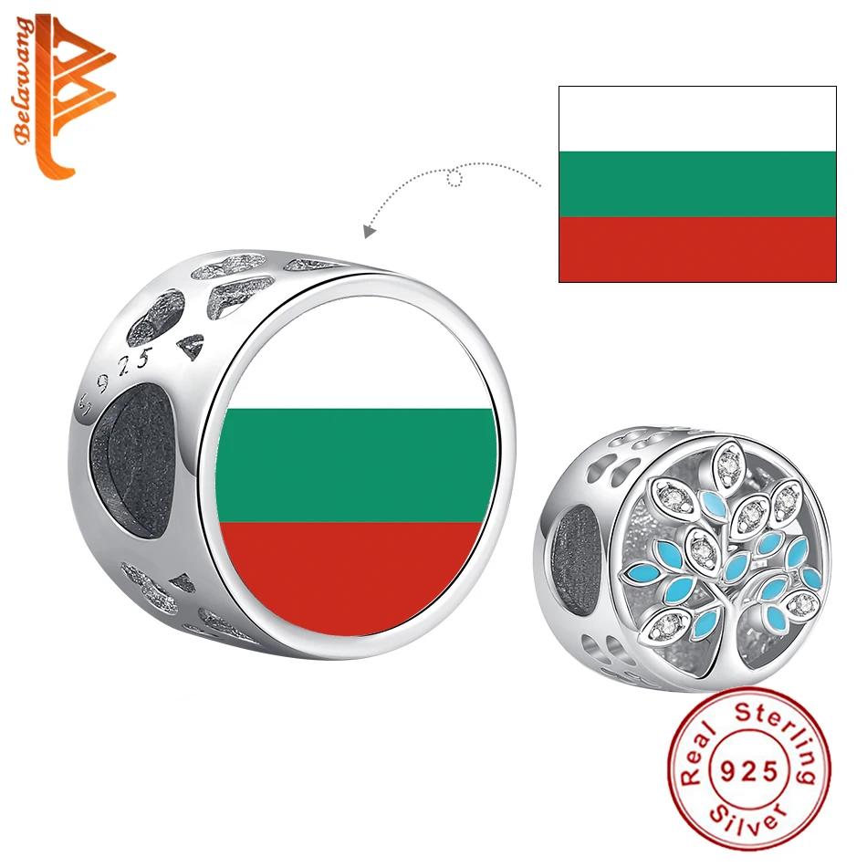 

Женский браслет из серебра 925 пробы, с голубым деревом