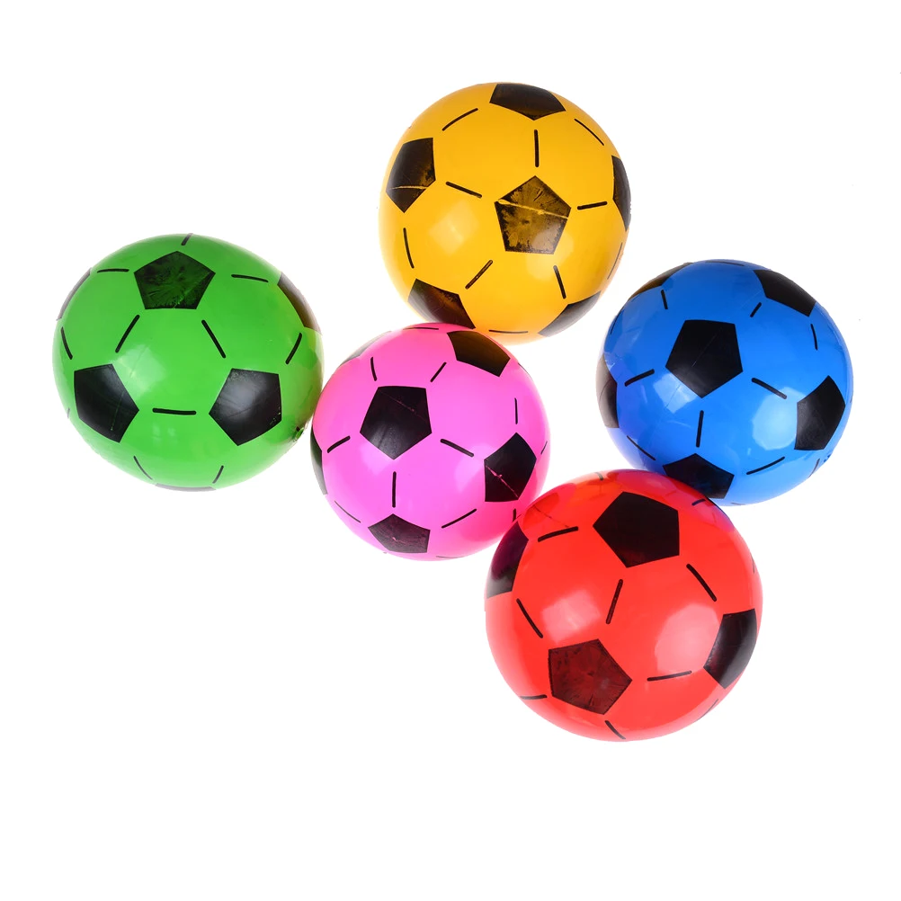 

Inflatable Ball Children Football Soccer Balls For Kids Training Elastic Football Toys Child Gifts 20CM