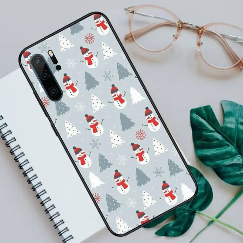 

Father Christmas Painted Phone Case For Huawei honor Mate P 9 10 20 30 40 Pro 10i 7 8 a x Lite nova 5t