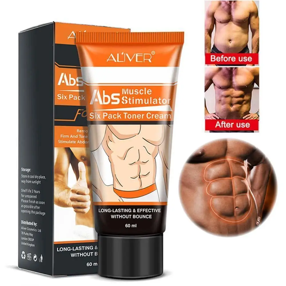 

Powerful ABS Muscle Stimulator Cream Abdominal Muscle Cream Stronger Muscle Strong Anti Cellulite Burn Fat Product Weight Loss