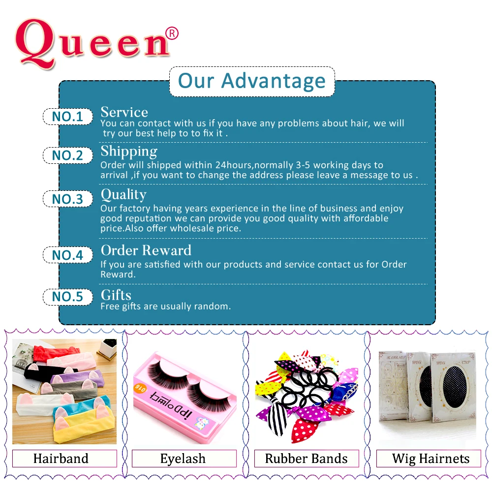 Малазийские Кудрявые Волнистые Волосы Queen Hair Products 3 пряди с двойным переплетением