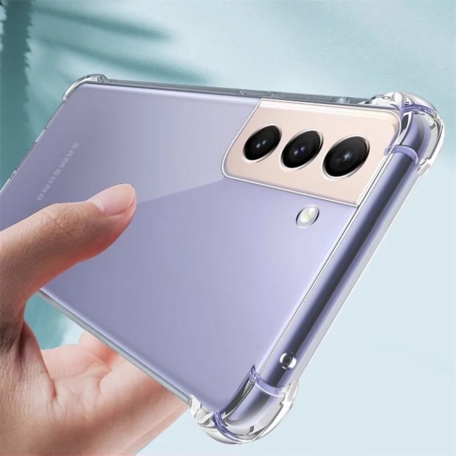 

airbag case for samsung s21-plus soft clear shockproof silicone phone cases s21 fe samsung galaxy s22 ultra cover s 21 plus case