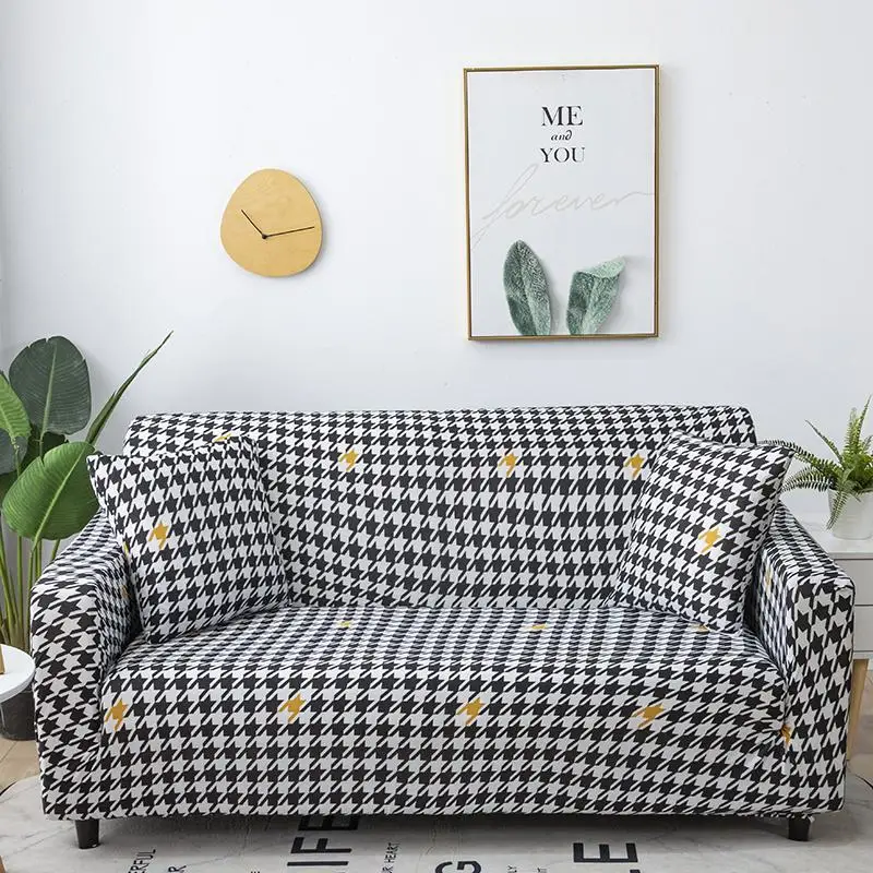

Modern Fashion Printed Sofa Cover Elastic All-inclusive Polyestry Sofa Slipcover Furniture Protector Home Decor Anti-dust Cover