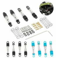 4pcs aluminum shock absorber kit for axial scx24 90081 axi00002 axi00001 rc car high quality diy upgrade parts spare