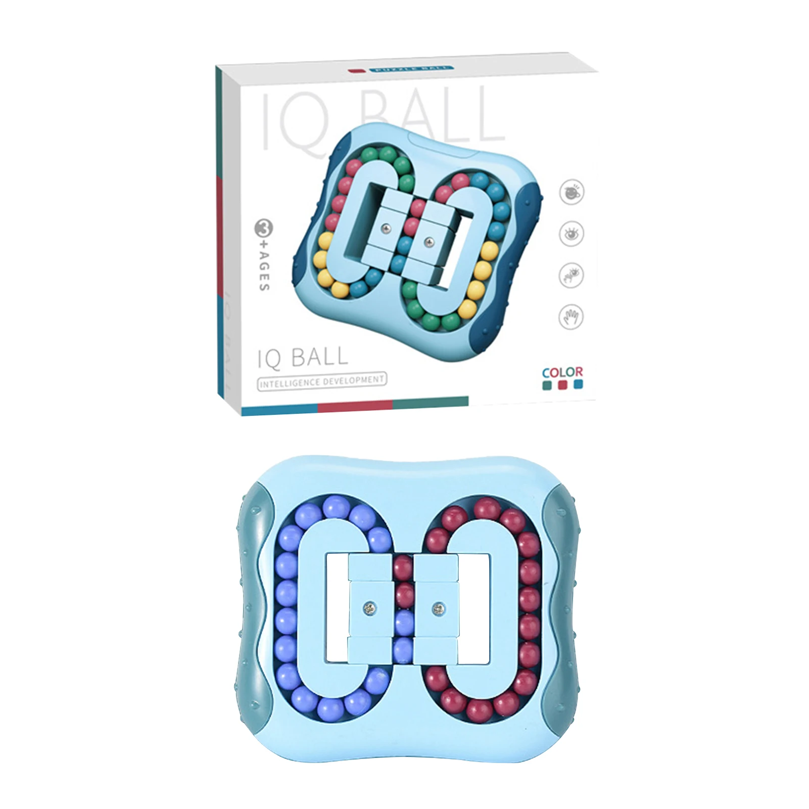 

Rotating Magic Bean Cube Toys For Children Kids Hand-eye Coordination Educational Toy Parent-child Interactive Table Game Toys