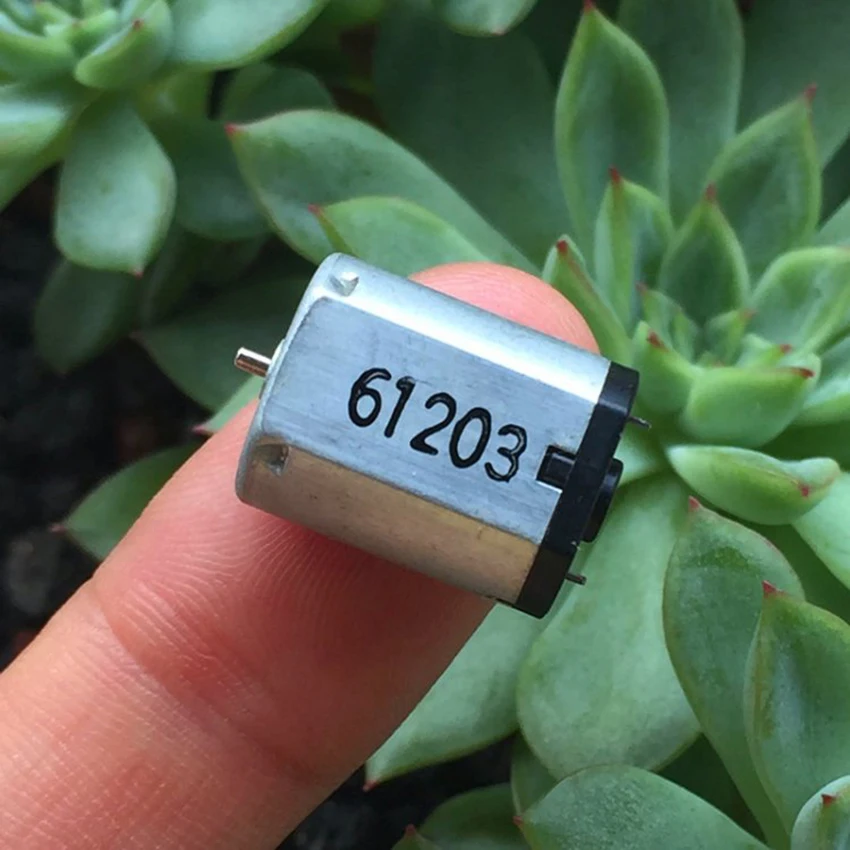 Микромотор N20 с коротким валом и металлической щеткой, постоянный ток 3-6 в, высокое качество, бесшумный маленький мотор M1, отверстие для винта 7700-15500 об/мин, Диаметр вала: 1 мм