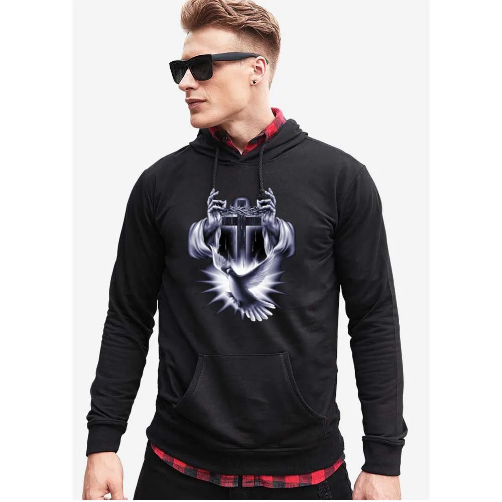 

Женская толстовка с капюшоном и графическим рисунком, в стиле Харадзюку