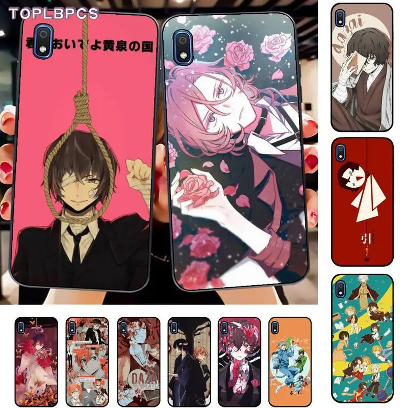 

TOPLBPCS Japan anime bungou stray dogs Dazai Osamu Phone Case Capa for Samsung A10 20s 71 51 10s 20 30 40 50 70 80 91 A30s 11 31