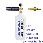 Пеногенератор пенная насадка пенная распылитель мыло пистолет насадка для Makita Skil Hozelock Стэнли автомойка пены высокого давления