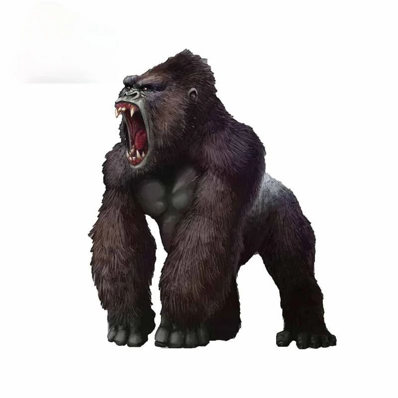 

Автомобильные наклейки King Kong, декоративные наклейки на мотоцикл, декоративные аксессуары, креативный солнцезащитный крем, высококачествен...