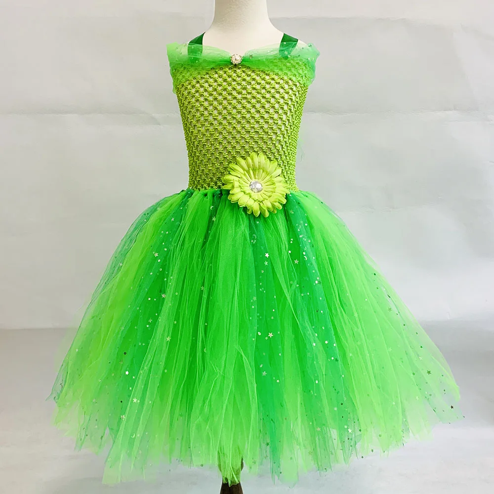 Блестящая сказочная балетная пачка платье для девочек деревянный эльф