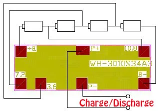 4S 2A Li-Ion 14 8 v 18650 DIY BMS PCM плата защиты батареи bms pcm для литий-ионного lipo аккумулятора 4