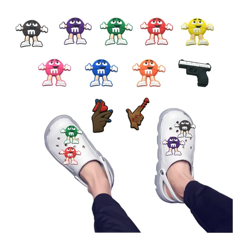 

50pcs Cute Animal Alpaca Corgi Shoe Charms Gun Shoe Decorations Viscera Accessories Brain Stomach Shoe Ornaments Party Gift