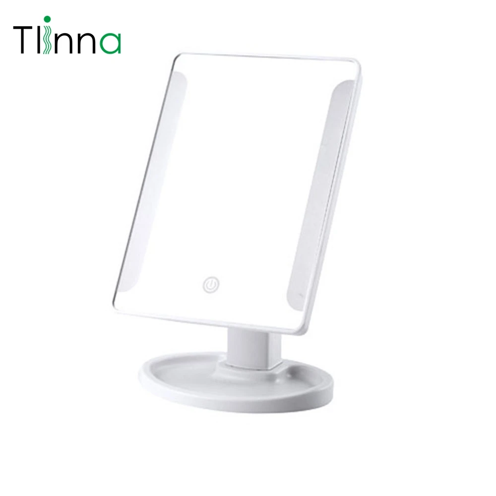 Профессиональный светодиодный зеркало для макияжа с подсветкой портативный