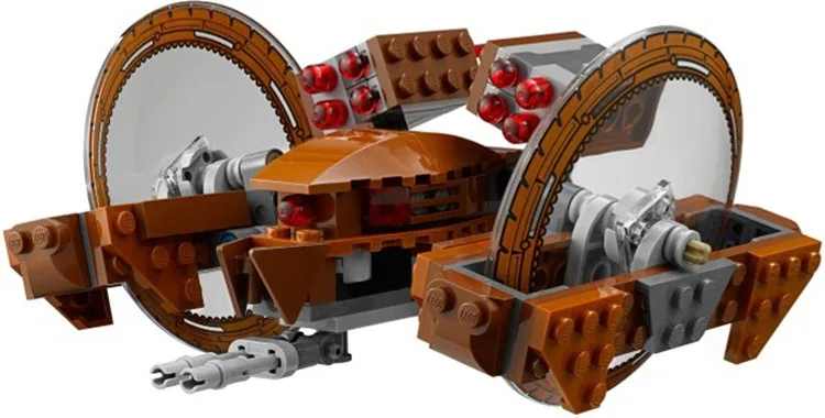 163 шт. развивающие Звездные войны атака клонов Hailfire Droid эксклюзивные наборы