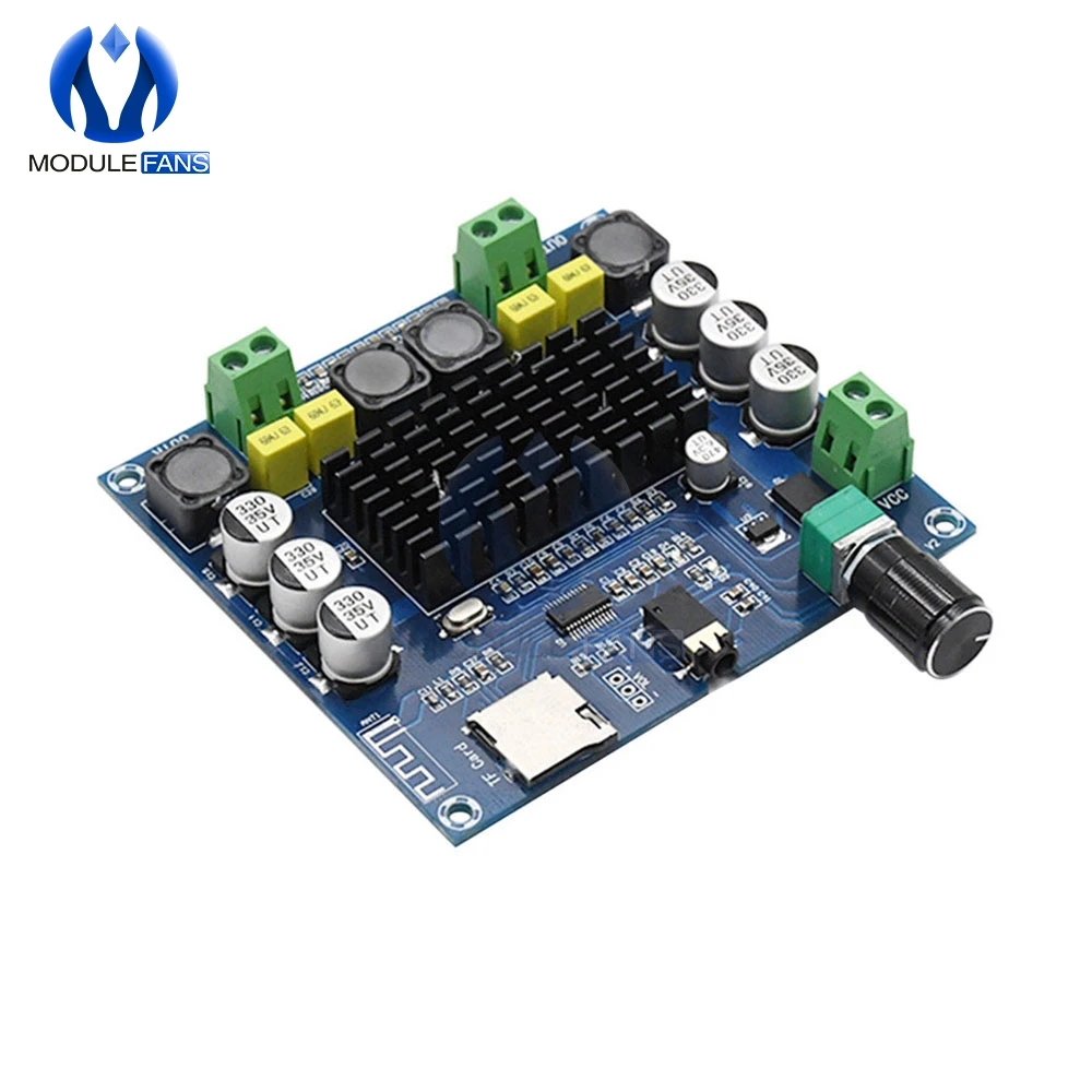Bluetooth усилитель TDA7498 аудиоплата 2x50 Вт цифровой стерео модуль питания с поддержкой