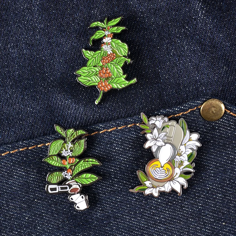 Новое поступление аксессуары для пары эспрессо брошь в виде бариста мини темпер