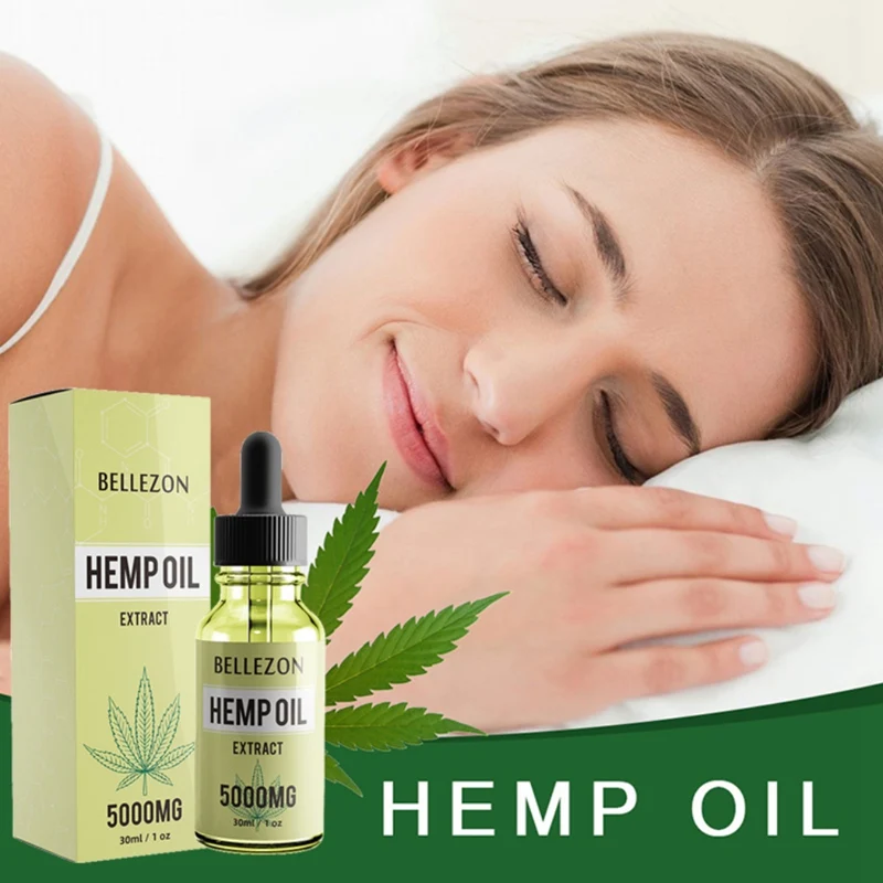 Конопляное масло семян конопли 30 мл натуральное для сна антистрессовый экстракт