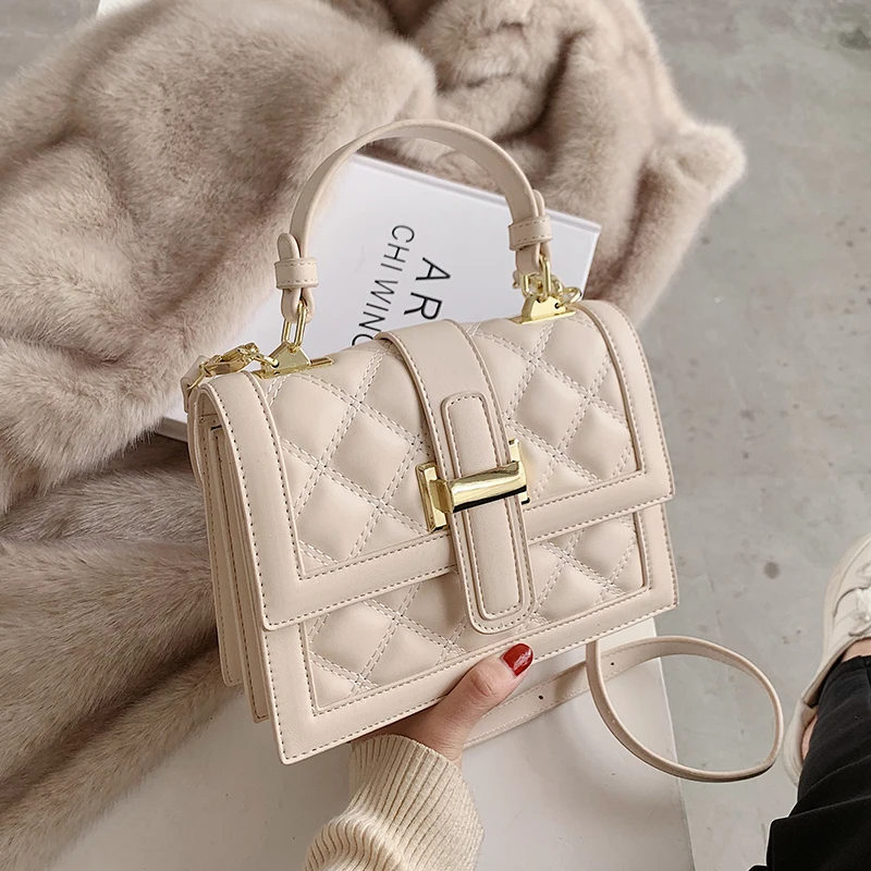 

New Woman Shoulder Bag Fashionable Simple Chain Messenger Bag High Quality Luxury Designer Handbag 2021 New Female Underarm Bag