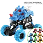 Игрушечный автомобиль на открытом воздухе, четырехколесный монстр-грузовик, модель с переворотом на 360 градусов, инерционный фрикционный SUV литая модель, подарок для детей, 1 шт.
