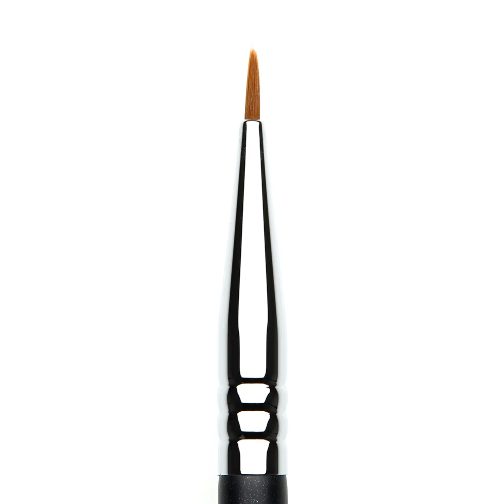 Jessup Black/Silver Eyeliner Brush: Precision Makeup Tool with Thin Professional Synthetic Hair image 6