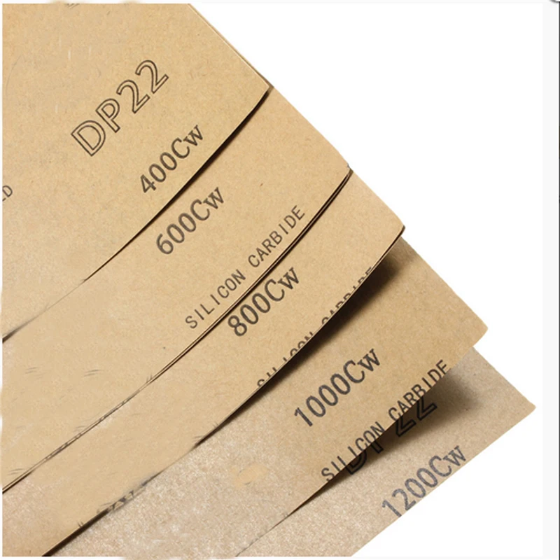 

7Pcs/Set 230x280mm Sandpaper 400-1200 Grit Wet Dry Waterproof Sandpaper Granularity Metal Wood Polishing Sandpaper Grits